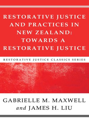 cover image of Restorative Justice and Practices in New Zealand